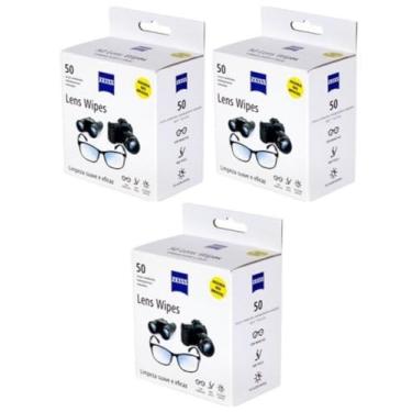 Imagem de Lenços de limpeza de óculos lens wipes 150 pré umedecidos