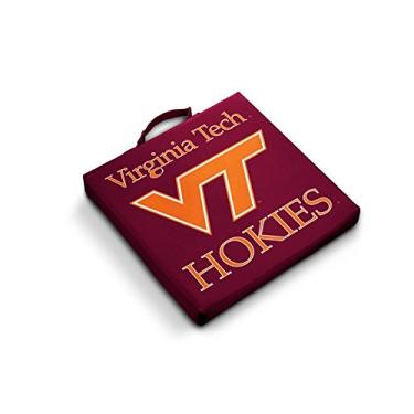 Imagem de Logotipo Brands NCAA Virginia Tech Hokies Almofada para estádio de descoloração unissex, tamanho único, multicolorido