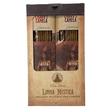Imagem de Incenso Linha Mística 0% Carvão Cravo e Canela 12Cxs C 8 Var