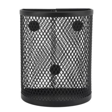 Imagem de Suporte magnético para caneta, malha de metal, organizador de armazenamento de lápis, magnético forte, escritório, escola, casa, geladeira, quadro branco, organizador de metal 10 (1 unidade)