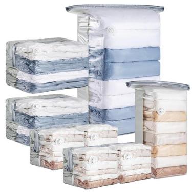 Imagem de Sacos de armazenamento a vácuo TAILINK Cube Combo, pacote com 8 (3 Jum