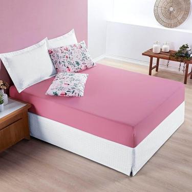 Imagem de Jogo De Lençol Júlia Queen 3 Peças Micropercal 200 Fios Floral - Bothanica - 100% Poliéster