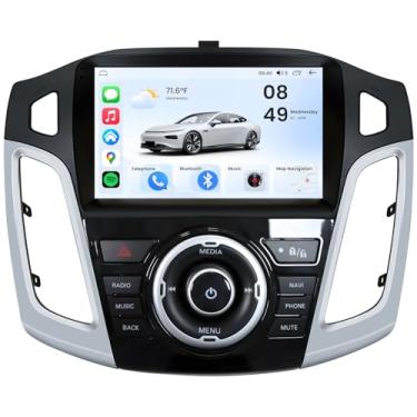 Imagem de [8core] [Áudio de nível de concerto] Estéreo de rádio automotivo para Ford Focus 2012-2018: tela sensível ao toque 1280 * 800 HD com FM AM DSP 36EQ Bluetooth5.0 Hi-Res CarPlay Android Auto 5GWIFI GPS