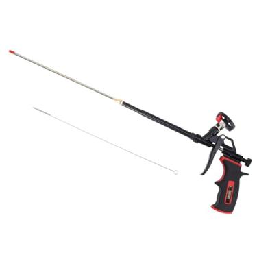 Imagem de DAFEIKE Pistola de isolamento de espuma de spray estendida Pistola de pulverização de espuma de 25 polegadas Pistola de distribuição de espuma de teflon expansível pistola de espuma de poliuretano
