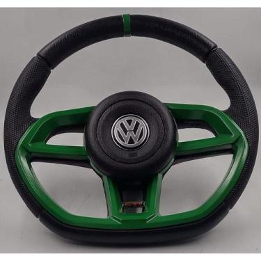 Imagem de Volante Gti Sport P/ Gol Parati Saveiro Golf Fox Voyage G5 - Volkswage