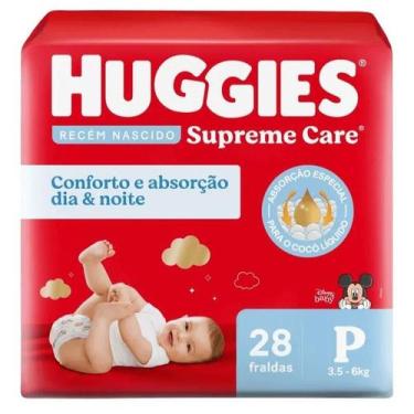 Imagem de Fralda Huggies Supreme Care P com 28 unidades