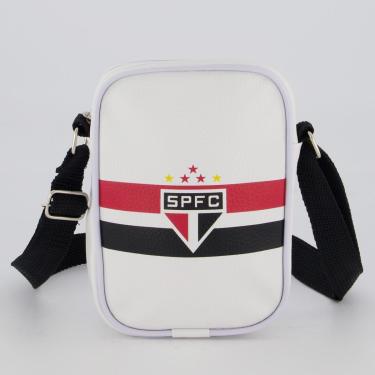 Imagem de Shoulder Bag São Paulo Mini Camisa 10 Branca-Unissex