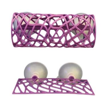 Imagem de Caverna Para Peixe Betta Com Cama De Rede, Decorações De Aquário Em Fo