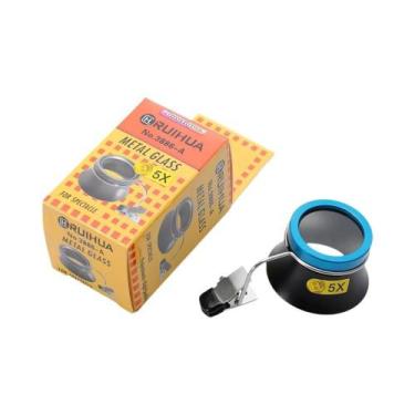 Imagem de Lupa De Óculos Clip-On De Alta Potência 5X 10X 20X Ferramenta De Repar
