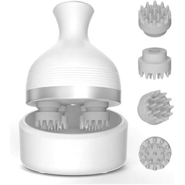 Imagem de Massageador Elétrico de Couro Cabeludo com Regulador de Velocidade, Pistola Massageadora para Cabeça e Animais