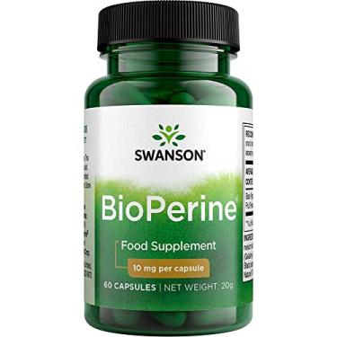 Imagem de Bioperine 10mg Swanson 60 Cápsulas Importado