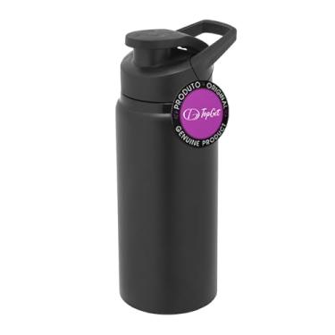 Imagem de Garrafa Squeeze em Alumínio 660 ml Bagdá Matte ToGet (Preto)