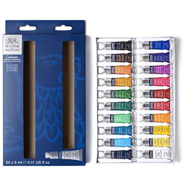 Imagem de Aquarela Winsor & Newton Cotman 5ml 20 Cores