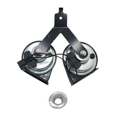 Imagem de QccHieUs Acessório de montagem de buzina dupla para carro 8C2Z-13832-c Profissional portátil prático fácil de instalar, substituição premium alta e clara