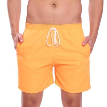 Imagem de Short Masculino Liso Básico Bermuda Tactel Água Praia Treino Academia Corrida-Masculino