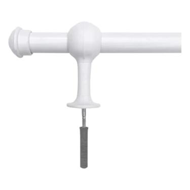 Imagem de Varões de Madeira 2,00m x 19mm - Premium, Cortina, Decoração Casa, Sala, Quarto, Luxo para Casa, Sala e Quarto(BRANCO,1 UNIDADE)