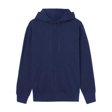 Imagem de Moletom Ellus Masculino Hoodie Basico Easa Ziper Azul Marinho-Masculino