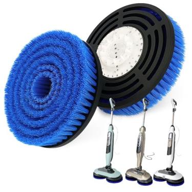 Imagem de Frescares S7001 Kit de esfregão a vapor e esfregão atualizado para encolhimento, S8201 S8001 S7000 S7201 S7000AMZ S7005 S7020 S7001C esfregão a vapor de piso rígido multifuncional (azul)