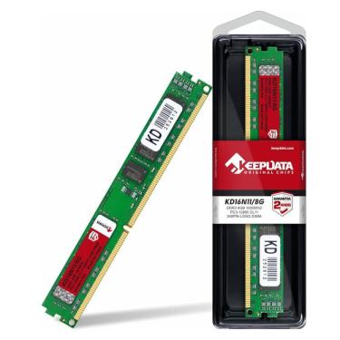 Imagem de Memória RAM Desktop KeepData 8GB 1600Mhz DDR3 PC3-12800 CL11 Long DIMM KD16N11/8G