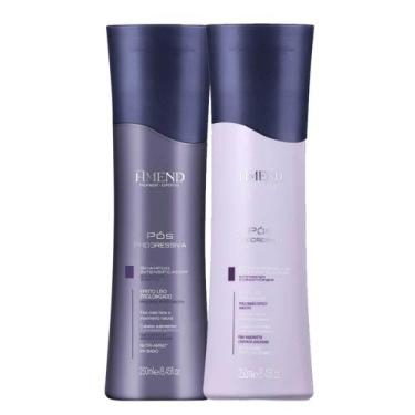 Imagem de Kit Shampoo E Condicionador Amend Pós Progressiva 250Ml