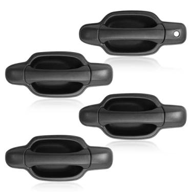 Imagem de Maçaneta externa da porta do carro compatível com Chevy Colorado/GMC Canyon Isuzu 2004-2012, número da peça 79317 GM1310141