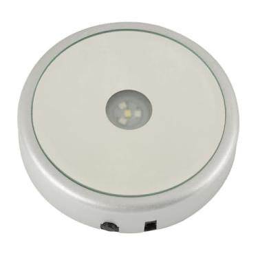 Imagem de Generic Base de Suporte de Exibição de Cristal de Luz LED Colorida Com 4 Tipos de Bases 2 LEDs Perfeitos para Exibir Cristais Em Salas de Estar ou Lojas (Espelho redondo 4 luzes Bateria redonda USB)
