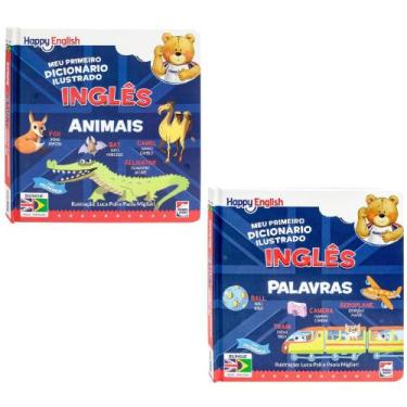Imagem de Coleção happy english 2 vol - meu primeiro dicionário ilustrado: anima