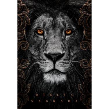 Imagem de Bíblia Naa Leão Cinza: Nova Almeida Atualizada - MAQUINARIA EDITORIAL,