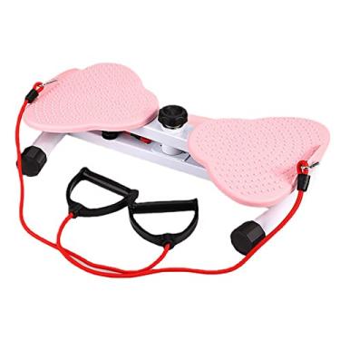 Imagem de SPYMINNPOO Ferramenta de Torção para Exercícios de Cintura e Perda de Peso, Placa de Abdômen Em pé para Massagem Nos Pés, Material ABS Rosa