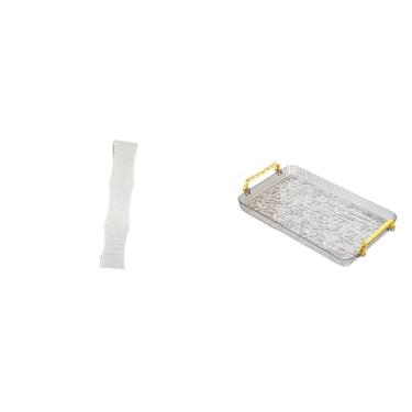 Imagem de Whtkoph Luminária de Chão com Cúpula E Alça para Mesa de Centro, Ideal para Sala de Jantar, Quarto Ou Decoração de Festas. Inclui Prato E Bandeja para Sobreme