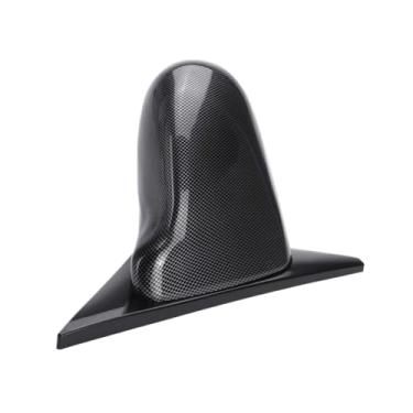 Imagem de 2 pçs colher manual ajustável carro retrovisor lateral espelho capa Compatível com honda/civic 4dr sedan 1996 1997 1998 1999 2000(Carbon Fiber Pattern)