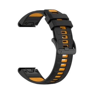 Imagem de Pulseira De Silicone Garmin Quick Fit 20/22/26mm Para 970 965 Tactix8 