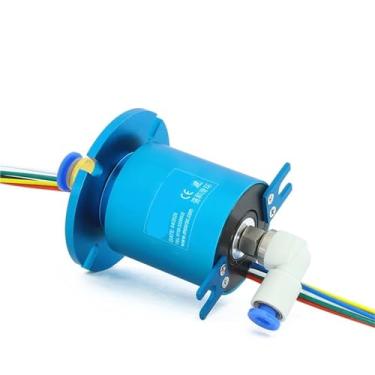 Imagem de União rotativa 1 passagem com anel deslizante elétrico 6/12 fios corrente 5A porta G1/4'(1 passagem 12CH 5A)