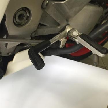 Imagem de Arashi Alavanca de mudança de marchas universal para motocicletas Protetor de sapato de borracha para Arashi Rearsets CBR1000RR CBR600RR GSXR 600 750 1000 1300 Hayabusa Ninja ZX10R ZX6R 250R 300 400