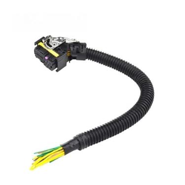 Imagem de Conector de trilho comum EDC7 de 89 pinos 36 pinos 16 pinos placa PC soquete ECU módulo injetor automotivo plugue com chicote de fios compatível com Bosch (36 pinos)