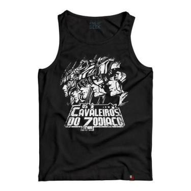 Imagem de Camiseta Regata Clássicos 90s Os Cavaleiros Do Zodíaco Anime - M&R Sto