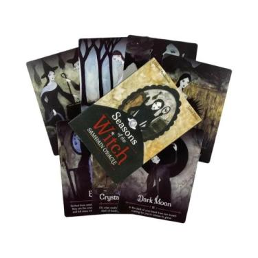 Imagem de Cartas De Oráculo Beltane Jogo De Tabuleiro Tarot Temporada Da Bruxa B