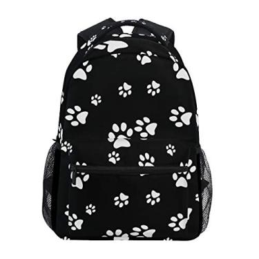 Imagem de Mochila MAHU com estampa de cacto tropical e aquarela, bolsa escolar para adultos, bolsa casual para faculdade, viagem com zíper, mochila para caminhada, mochila de dia para mulheres, homens, Color4, 11.5x8x16 in