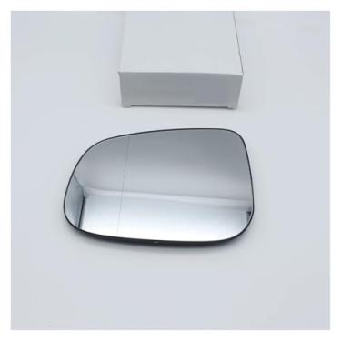 Imagem de Substituição de vidro do espelho da asa do carro aquecido com placa traseira compatível com jaguar xf tipo 2008-2023 xfl 2017-2023(Left)