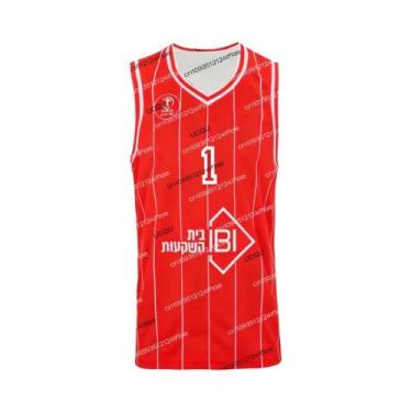 Imagem de Camisa De Jogo Masculina Hapoel Tel Aviv 2025 De Secagem Rápida - Cole