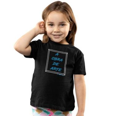 Imagem de Camiseta Infantil Unissex Menino Menina Quadro Obra de Arte - Hipsters