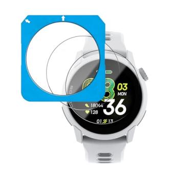 Imagem de Oshmirian Pacote com 3 protetores de tela para Coros PACE 4 – Película composta 9H com kit de instalação, antiarranhões, anti-impressões digitais, sem bolhas, à prova de estilhaçamento, à prova de