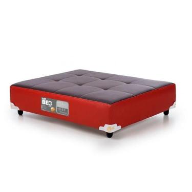 Imagem de Cama Pet Bed Marrom/Vermelho 100x80x19cm - Castor