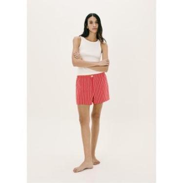 Imagem de Pijama Curto Feminino Listrado-Feminino