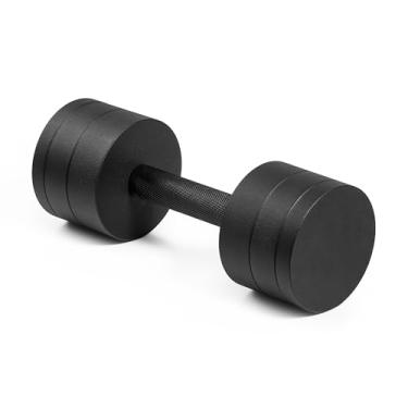 Imagem de CAP Barbell Haltere ajustável de 6,8 kg – Peso compacto de ferro fundido com cabo preto - Individual