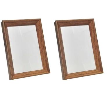 Imagem de Porta-Retrato 10x15 Decorativo em Poliestireno, PVC e MDF – Moldura para Foto e Decoração(02 HUDSONS,10X15)