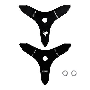 Imagem de TANGWOD Lâmina de metal universal 1 peça de 30,5 cm x 3 dentes para aparador EGO ABB1203 STX3800, serve para cortador de escova Echo 99944200047, Stihl 41127134100, Husqvarna 596 27 87-01