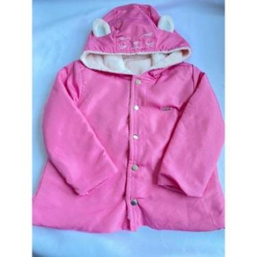 Imagem de Jaqueta / Casaco Infantil Menina Paraiso Forrado Luxo 14840-Feminino