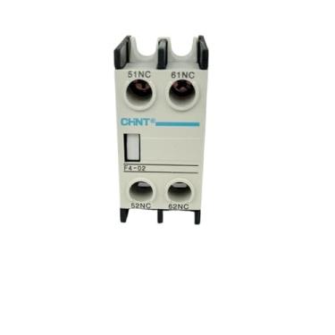 Imagem de 2 peças/lote Contator AC Bloco de Contato Auxiliar F4-02 2NC Contato Auxiliar LA1-DN02