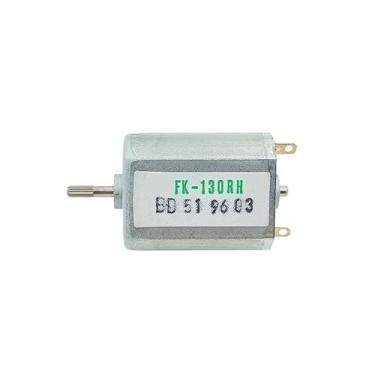 Imagem de FK-130RH-09490 130 Arranque eletrônico DC 6V-12V 7000RPM 20 mm x 15 mm eixo estriado para dispositivo de carro AV CD DVD